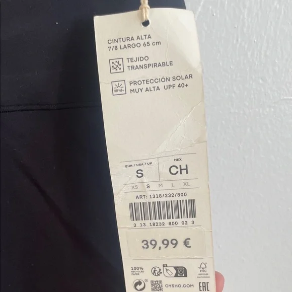 NEW Women's Black High-Waisted Leggings - Picture 10 of 16